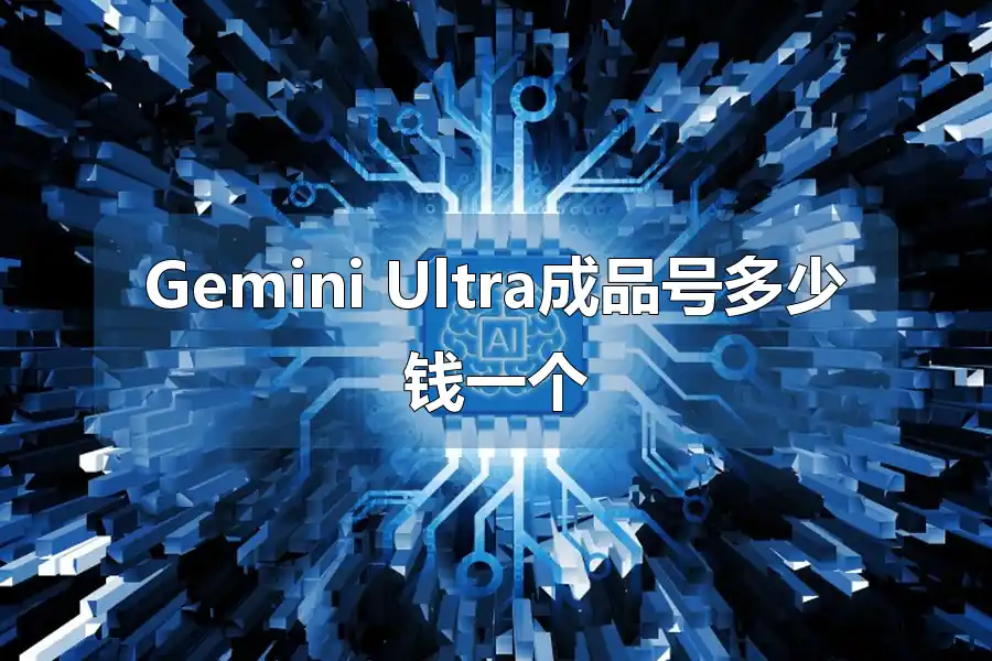 Gemini Ultra成品号多少钱一个